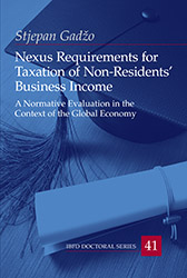 Nexus Requirements for Taxation of Non-residents' Business Income: A Normative Evaluation in the Context of the Global Economy Thumbnail book Nexus Requirements for Taxation of Non-residents' Business Income: A Normative Evaluation in the Context of the Global Economy