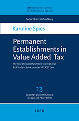 Permanent Establishments in Value Added Tax Thumbnail book Permanent Establishments in Value Added Tax