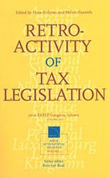 Retroactivity of Tax Legislation Thumbnail book Retroactivity of Tax Legislation