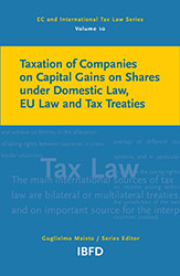 Thumbnail book Taxation of Companies on Capital Gains on Shares under Domestic Law, EU Law and Tax Treaties