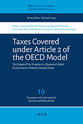Taxes Covered under Article 2 of the OECD Model Thumbnail book Taxes Covered under Article 2 of the OECD Model