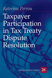 Taxpayer Participation in Tax Treaty Dispute Resolution