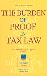 The Burden of Proof in Tax Law Thumbnail book The Burden of Proof in Tax Law