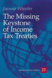The Missing Keystone of Income Tax Treaties