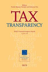 Thumbnail book Tax Transparency