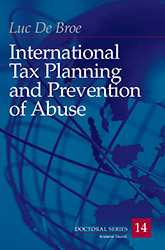 International Tax Planning and Prevention of Abuse