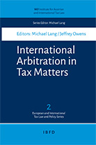 International Arbitration in Tax Matters Thumbnail book International Arbitration in Tax Matters