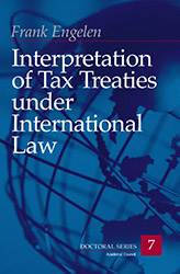 Thumbnail book Interpretation of Tax Treaties under International Law
