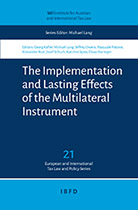 The Implementation and Lasting Effects of the Multilateral Instrument Thumbnail book The Implementation and Lasting Effects of the Multilateral Instrument