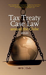 Thumbnail book Tax Treaty Case Law around the Globe 2021