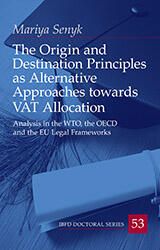 The Origin and Destination Principles as Alternative Approaches towards VAT Allocation