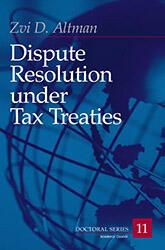 Dispute Resolution under Tax Treaties