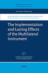 The Implementation and Lasting Effects of the Multilateral Instrument