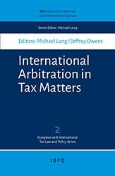 International Arbitration in Tax Matters