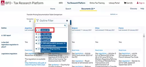 Tax Research Platform Tip of the month