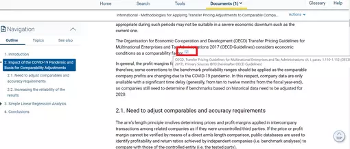 Easy footnote navigation
