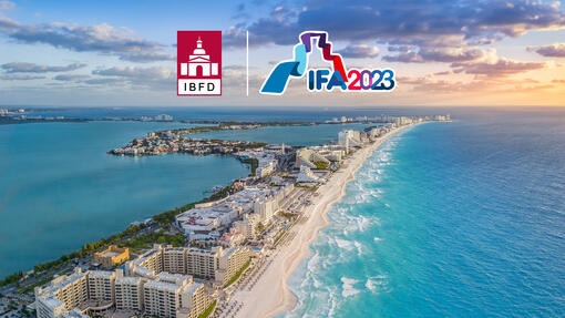 image of Cancun with IBFD and IFA logos