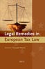Legal Remedies in European Tax Law