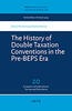 The History of Double Taxation Conventions in the Pre-BEPS Era