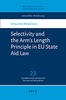 Selectivity and the Arm's Length Principle in EU State Aid Law